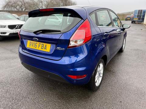 Ford Fiesta 1.25 Zetec Hatchback 5dr Petrol Manual Euro 6 (82 ps) - U79819