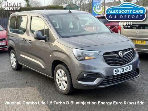 Vauxhall Combo Life 1.5 Turbo D BlueInjection Energy Euro 6 (s/s) 5dr - U79830