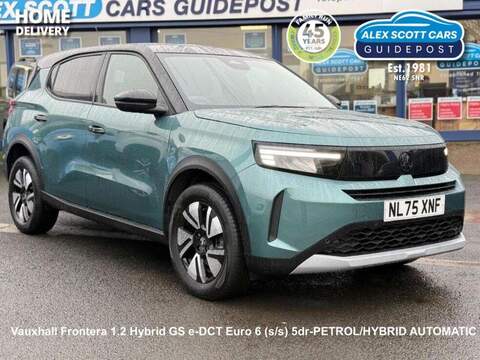 Vauxhall Frontera 1.2 Turbo Elite Edition SUV 5dr Petrol Manual Euro 6 (s/s) (100 ps)