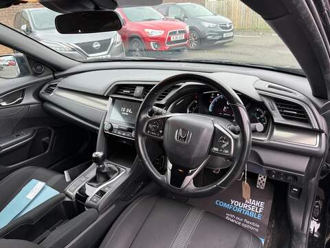 Honda Civic 1.0 VTEC Turbo SR Hatchback 5dr Petrol Manual Euro 6 (s/s) (126 ps) - U79934
