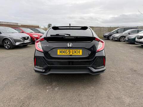 Honda Civic 1.0 VTEC Turbo SR Hatchback 5dr Petrol Manual Euro 6 (s/s) (126 ps) - U79934