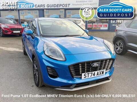 Ford Puma Juke Acenta Premium SUV 1 Manual Petrol