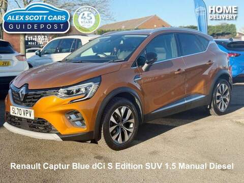 Renault Captur Blue dCi S Edition SUV 1.5 Manual Diesel - U80005