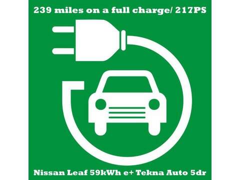 Nissan Leaf 59kWh e+ Tekna Auto 5dr - U80036