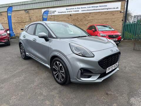 Ford Puma 1.0T EcoBoost MHEV ST-Line SUV 5dr Petrol Hybrid Manual Euro 6 (s/s) (125 ps) - U80103