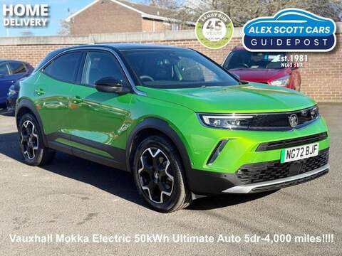 Vauxhall Mokka Electric 50kWh Design SUV 5dr Electric Auto (136 ps)