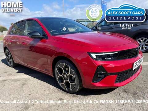 Vauxhall Astra 1.0i SE Hatchback 5dr Petrol Manual Euro 6 (a/c) (75 ps)