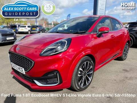 Ford Puma T EcoBoost Zetec SUV 1.0 Manual Petrol