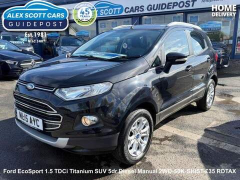 Ford EcoSport T EcoBoost Zetec SUV 1.0 Manual Petrol