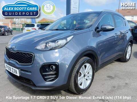 Kia Sportage 1.7 CRDi 2 SUV 5dr Diesel Manual Euro 6 (s/s) (114 bhp) - U80220