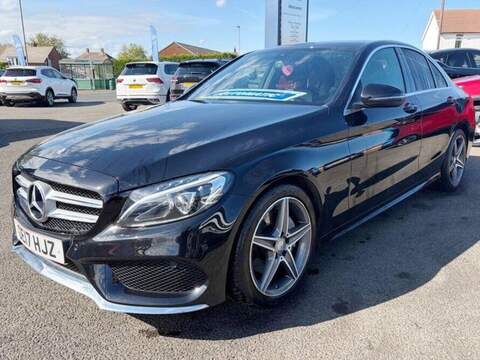 Mercedes-Benz C Class 2.1 C220d AMG Line Saloon 4dr Diesel G-Tronic+ Euro 6 (s/s) (170 ps) - U80319