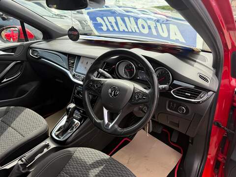 Vauxhall Astra 1.4i Turbo SRi Nav Auto Euro 6 (s/s) 5dr - U80330