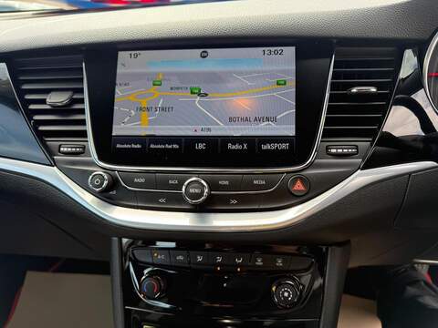 Vauxhall Astra 1.4i Turbo SRi Nav Auto Euro 6 (s/s) 5dr - U80330