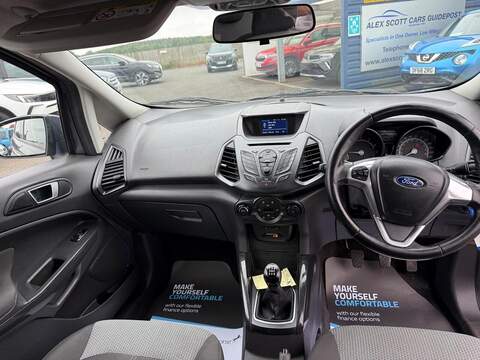 Ford EcoSport 1.0T EcoBoost Zetec SUV 5dr Petrol Manual 2WD Euro 6 (s/s) (125 ps) - U80589