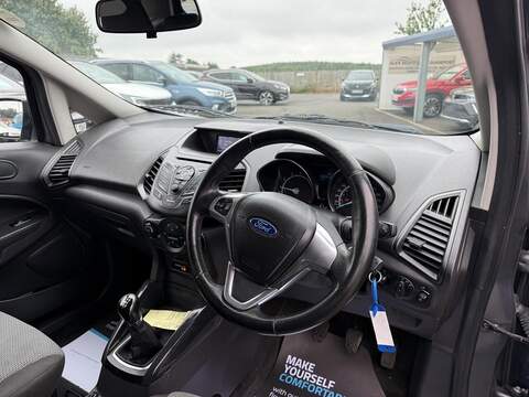 Ford EcoSport 1.0T EcoBoost Zetec SUV 5dr Petrol Manual 2WD Euro 6 (s/s) (125 ps) - U80589