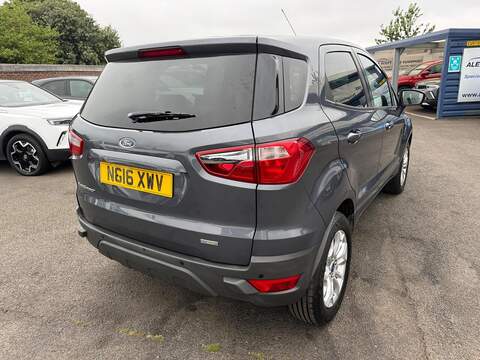 Ford EcoSport 1.0T EcoBoost Zetec SUV 5dr Petrol Manual 2WD Euro 6 (s/s) (125 ps) - U80589