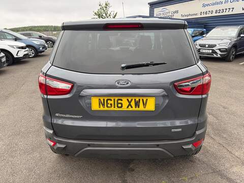 Ford EcoSport 1.0T EcoBoost Zetec SUV 5dr Petrol Manual 2WD Euro 6 (s/s) (125 ps) - U80589