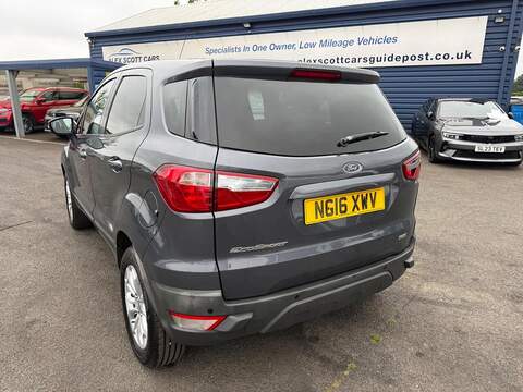 Ford EcoSport 1.0T EcoBoost Zetec SUV 5dr Petrol Manual 2WD Euro 6 (s/s) (125 ps) - U80589