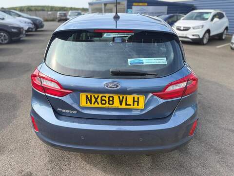 Ford Fiesta 1.0T EcoBoost GPF Zetec Hatchback 5dr Petrol Auto Euro 6 (s/s) (100 ps) - U80705