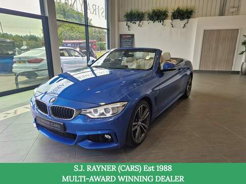 BMW 4 Series 2.0 20i M Sport Convertible 2dr Petrol Manual sDrive Euro 5 (s/s) (184 ps)