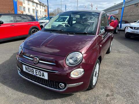 Fiat 500 1.2 Lounge Hatchback 3dr Petrol Manual Euro 6 (s/s) (69 bhp) - U125478