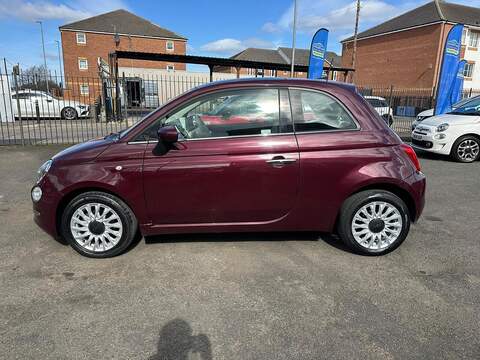 Fiat 500 1.2 Lounge Hatchback 3dr Petrol Manual Euro 6 (s/s) (69 bhp) - U125478