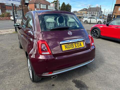 Fiat 500 1.2 Lounge Hatchback 3dr Petrol Manual Euro 6 (s/s) (69 bhp) - U125478