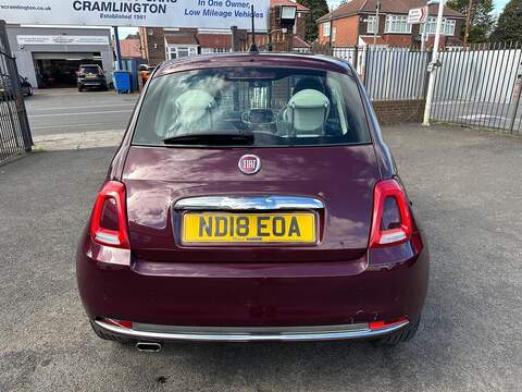 Fiat 500 1.2 Lounge Hatchback 3dr Petrol Manual Euro 6 (s/s) (69 bhp) - U125478