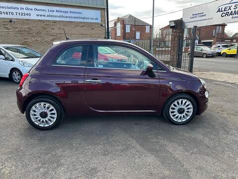 Fiat 500 1.2 Lounge Hatchback 3dr Petrol Manual Euro 6 (s/s) (69 bhp) - U125478