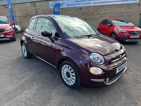 Fiat 500 1.2 Lounge Hatchback 3dr Petrol Manual Euro 6 (s/s) (69 bhp) - U125478