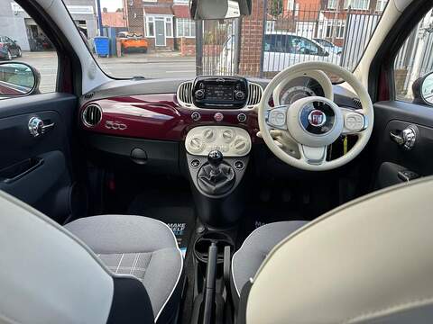 Fiat 500 1.2 Lounge Hatchback 3dr Petrol Manual Euro 6 (s/s) (69 bhp) - U125478