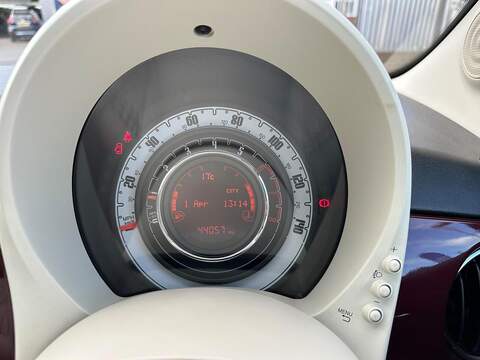 Fiat 500 1.2 Lounge Hatchback 3dr Petrol Manual Euro 6 (s/s) (69 bhp) - U125478