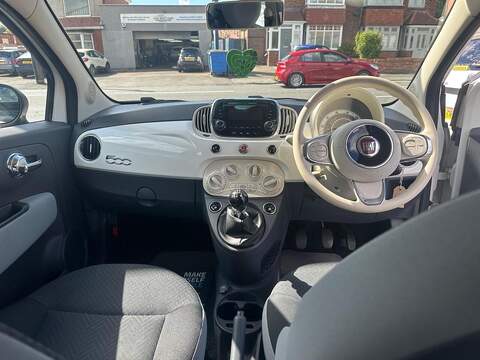 Fiat 500 1.2 Pop Hatchback 3dr Petrol Manual Euro 6 (s/s) (69 bhp) - U125498