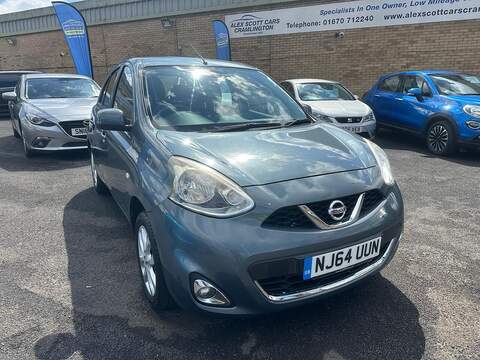 Nissan Micra 1.2 Acenta Hatchback 5dr Petrol Manual Euro 5 (80 ps) - U125507
