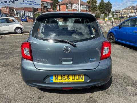 Nissan Micra 1.2 Acenta Hatchback 5dr Petrol Manual Euro 5 (80 ps) - U125507