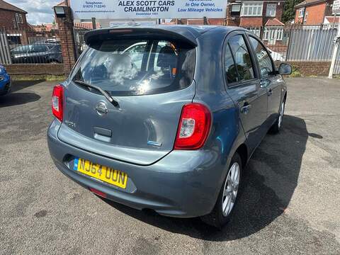 Nissan Micra 1.2 Acenta Hatchback 5dr Petrol Manual Euro 5 (80 ps) - U125507