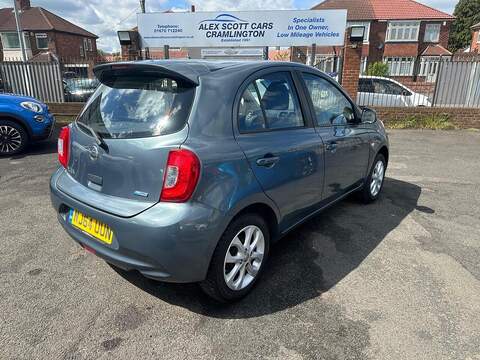 Nissan Micra 1.2 Acenta Hatchback 5dr Petrol Manual Euro 5 (80 ps) - U125507