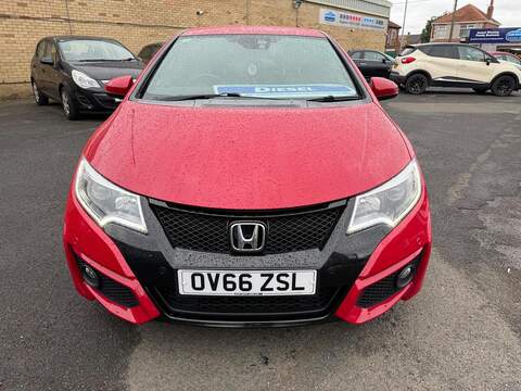 Honda Civic 1.6 i-DTEC Sport Hatchback 5dr Diesel Manual Euro 5 (s/s) (120 ps) - U125677