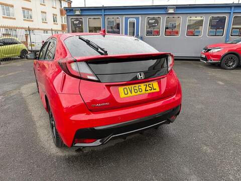 Honda Civic 1.6 i-DTEC Sport Hatchback 5dr Diesel Manual Euro 5 (s/s) (120 ps) - U125677