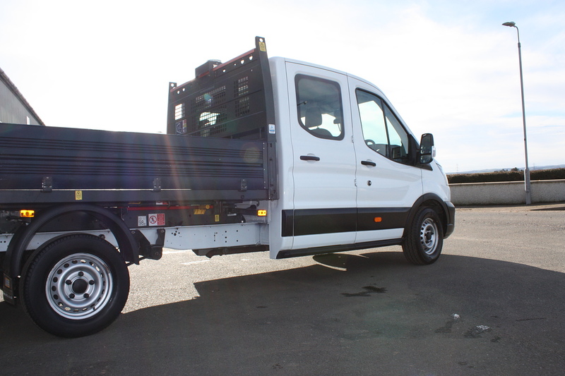 Ford Transit 350 EcoBlue Leader D/Cab Tipper - U289