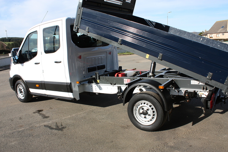 Ford Transit 350 EcoBlue Leader D/Cab Tipper - U289