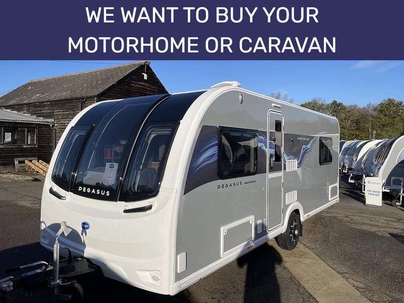 Bailey Pegasus Grande Black Edition Portofino 2026 Caravan - Large 0