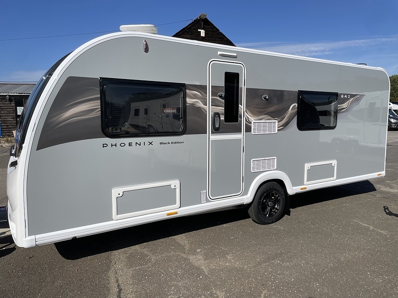 Bailey Phoenix Black Edition 642  Caravan - Large 1