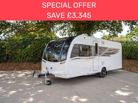 Bailey Unicorn Deluxe Vigo Swift Challenger 480 Caravan