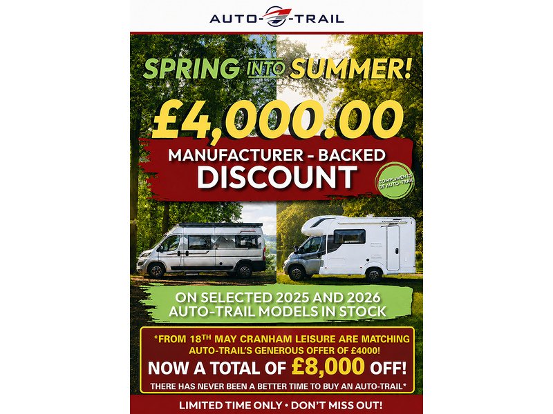 Autotrail F-Line F74 2026 Motorhome - Large 1