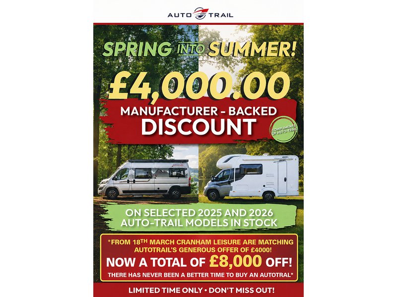 Autotrail F-Line F62 2026 Motorhome - Large 1