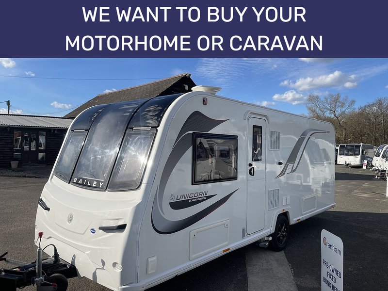 Bailey Unicorn Vigo Black Edition 2021 Caravan - Large 0