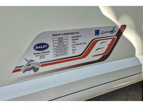 Bailey Unicorn Madrid Caravan - U2632