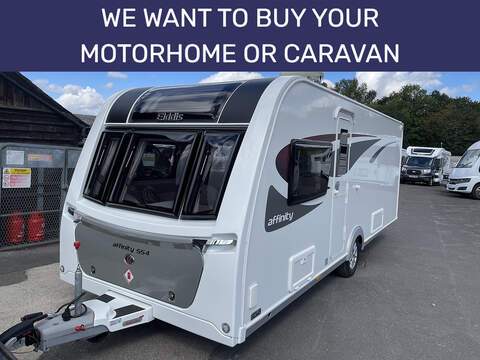 Elddis Affinity 554 Major 4 FB SR Caravan