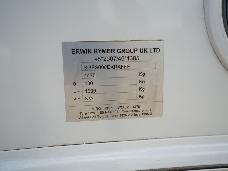 Elddis Affinity 554 Caravan - U2676